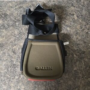 Allen Shotgun Shell Molded Frame Carrier/Bag w/ Belt - GREEN